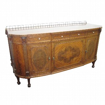 Morison & Co Carved Mahogany Sideboard