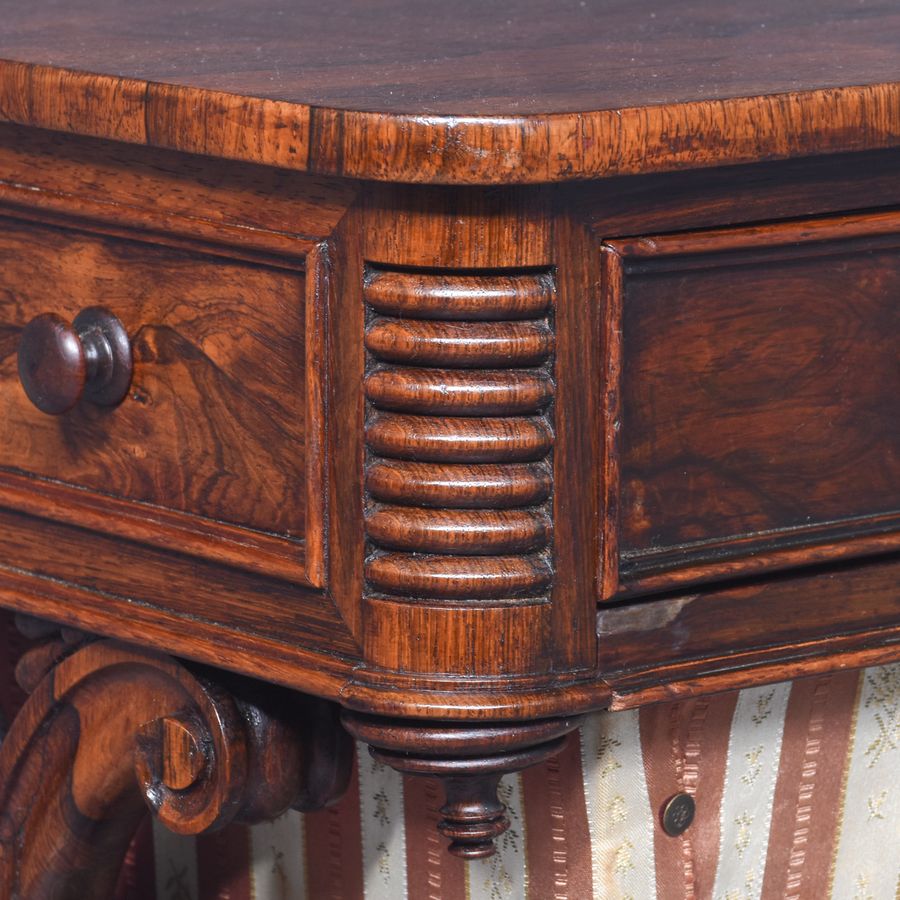 Antique George IV Rosewood Work Table