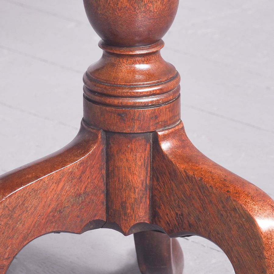 Antique George III Mahogany Snap Top Table