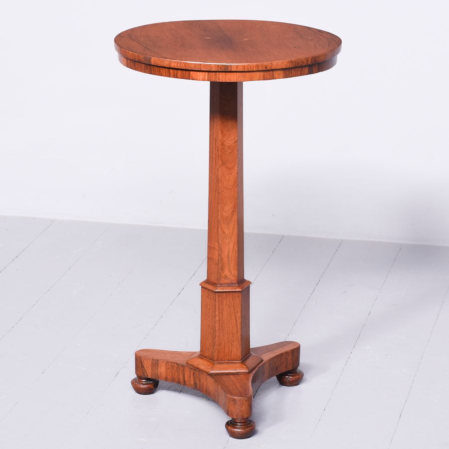 George IV Rosewood Side Table