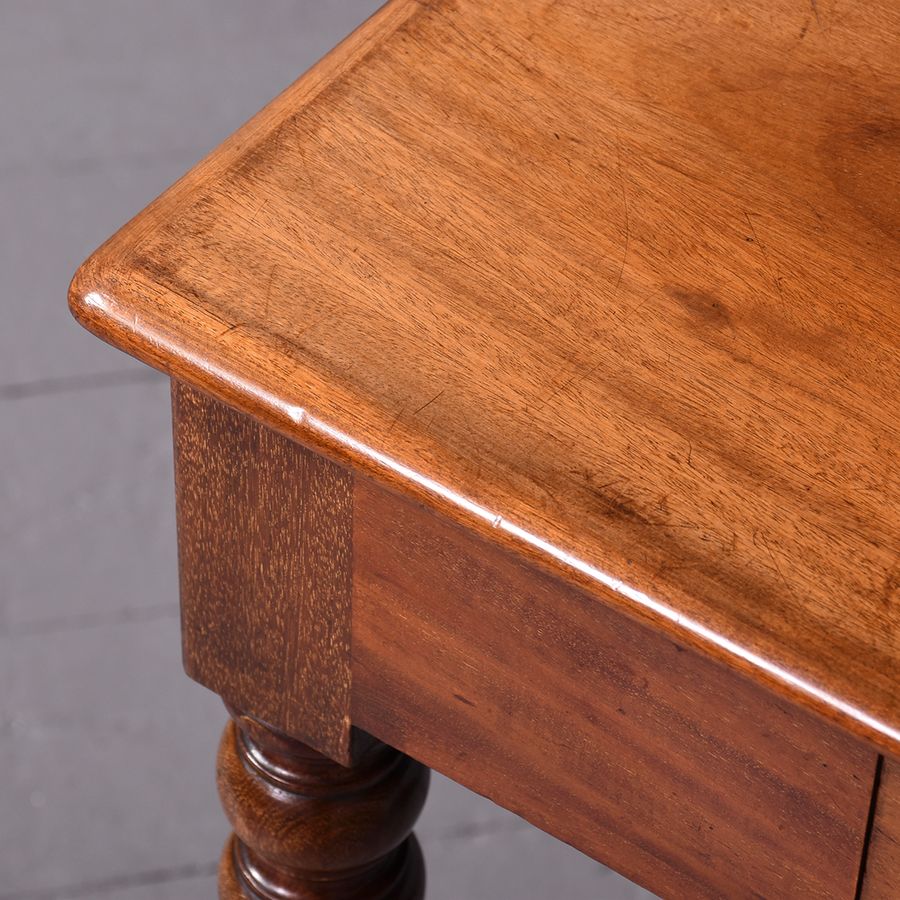 Antique Early Victorian Mahogany Side Table