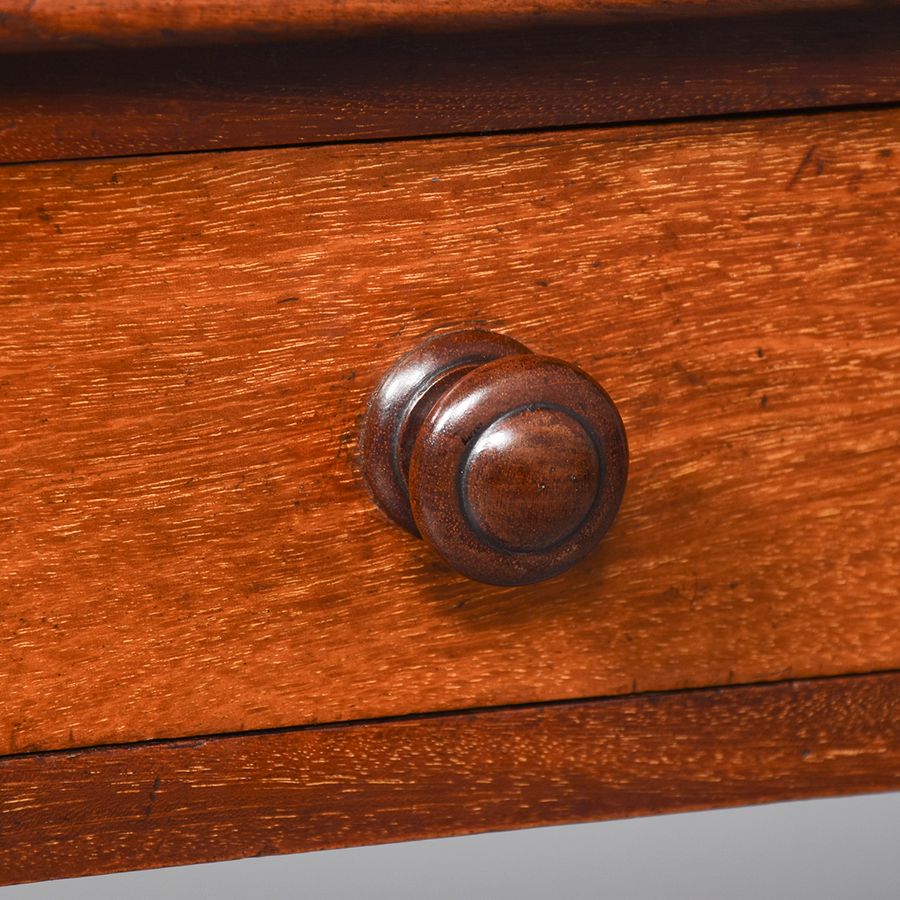 Antique Early Victorian Mahogany Side Table