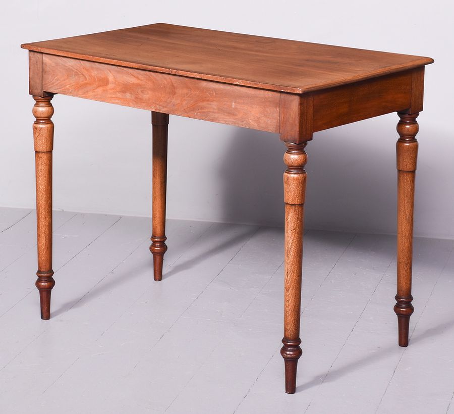 Antique Early Victorian Mahogany Side Table