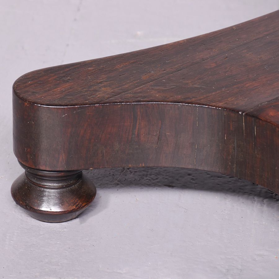 Antique George IV Rosewood Occasional Table