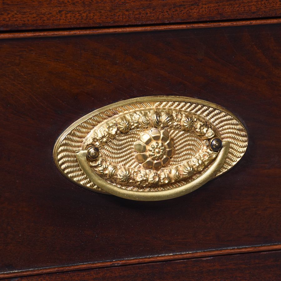 Antique George II Mahogany Bureau