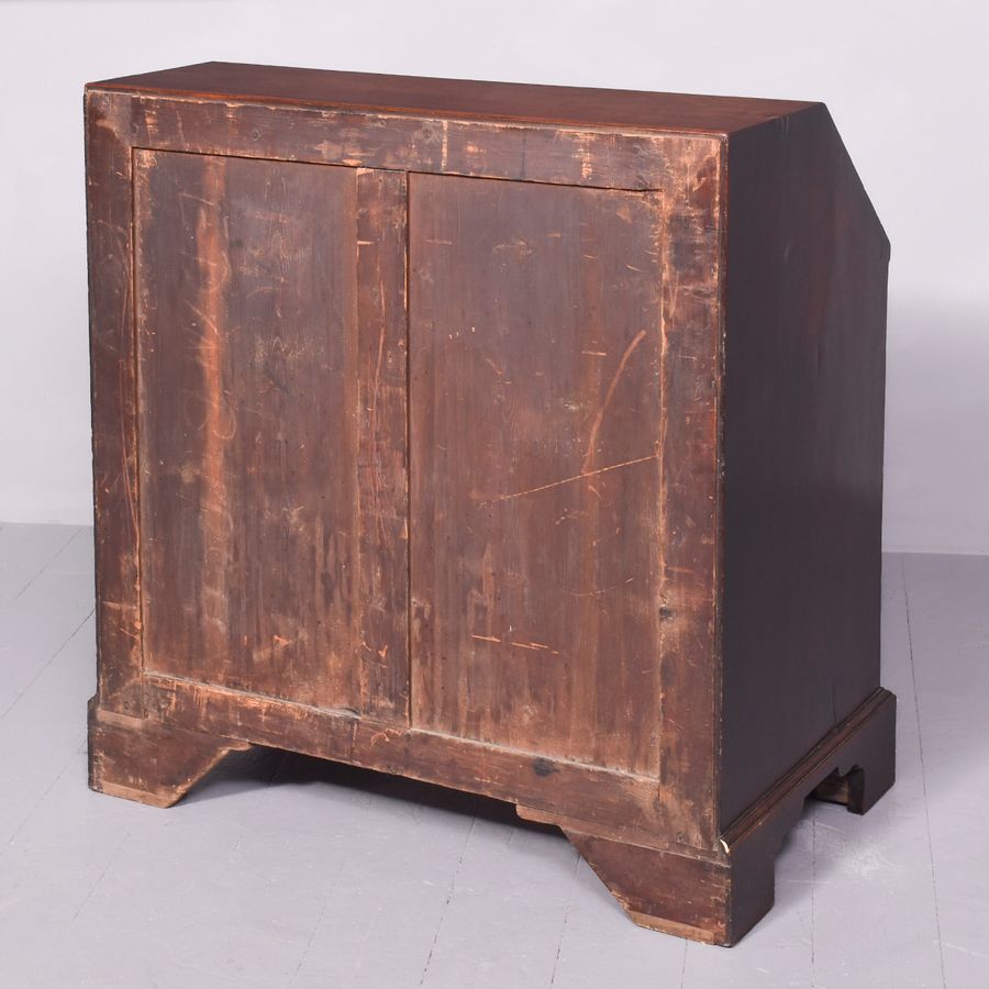 Antique George II Mahogany Bureau