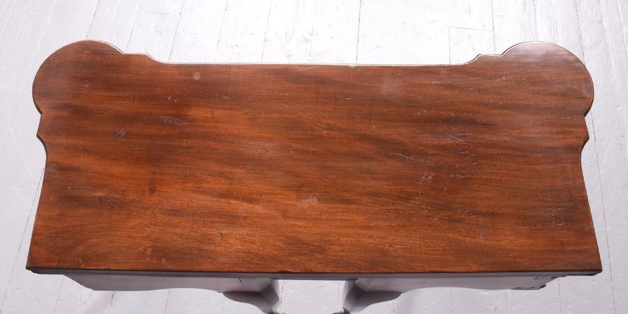 Antique George II Mahogany Fold-Over Card Table