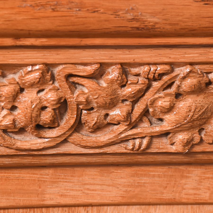 Antique Carved Oak Lectern by Scott Morton of Edinburgh