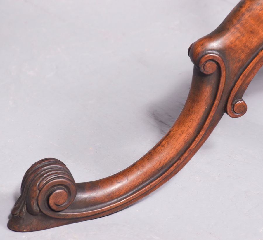 Antique Mid-Victorian Burr Walnut Occasional Table