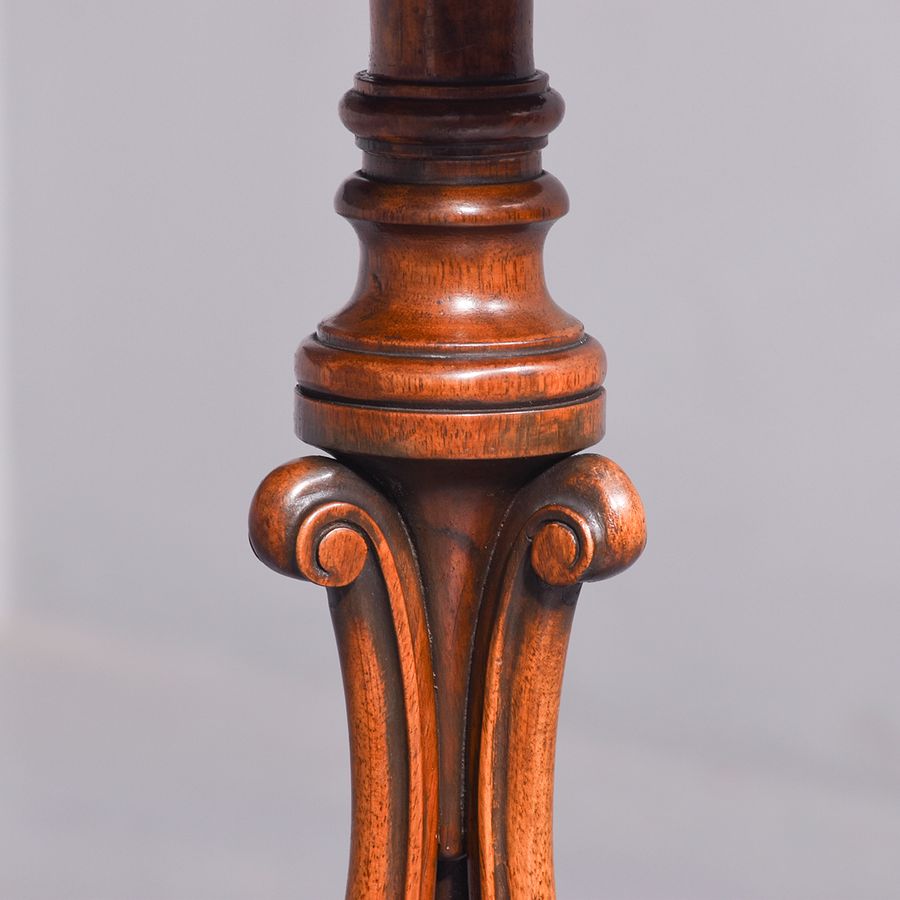 Antique Mid-Victorian Burr Walnut Occasional Table