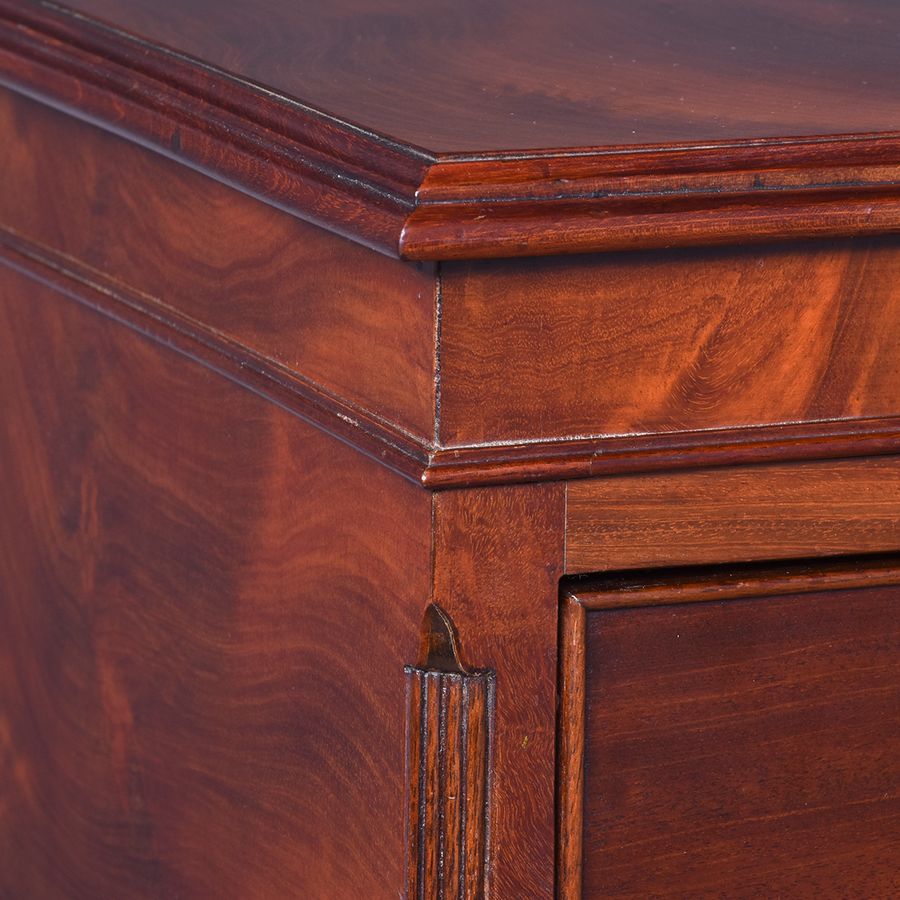 Antique Georgian-Style Mahogany Tallboy of The Edwardian Period