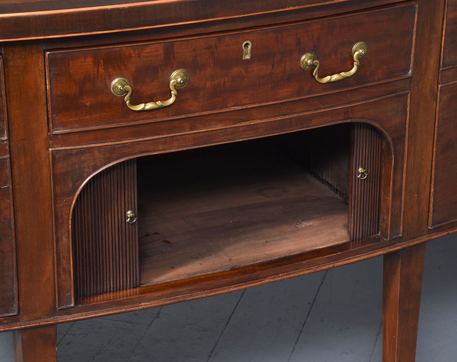 Antique George III Mahogany Inlaid Sideboard