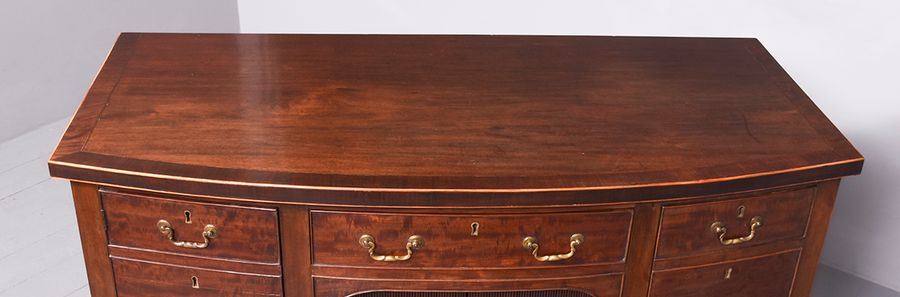 Antique George III Mahogany Inlaid Sideboard