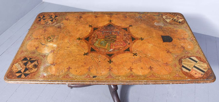 Antique Painted George IV Breakfast Table