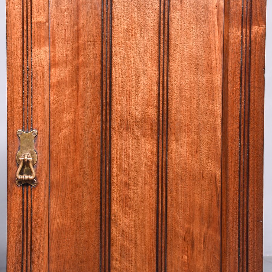 Antique Pair of Bedside Walnut Cabinets