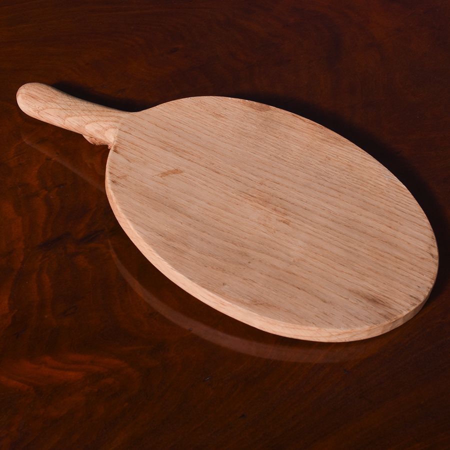 Antique Cheeseboard with Handel by Robert Mouseman