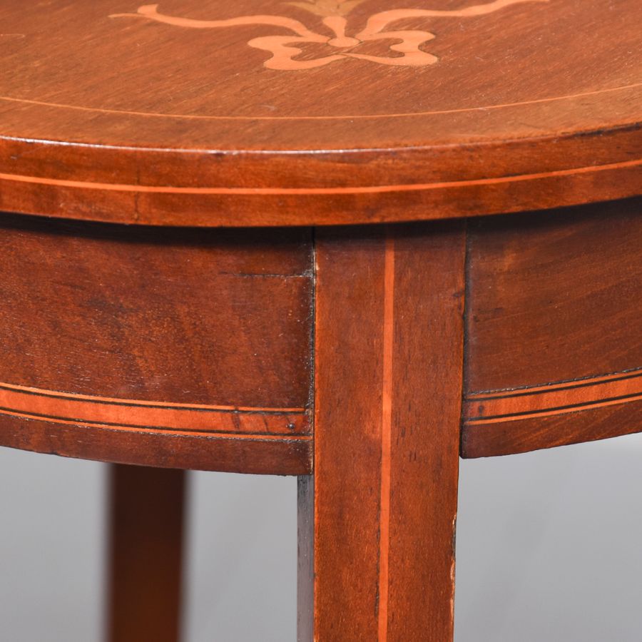 Antique Sheraton Style Occasional Table