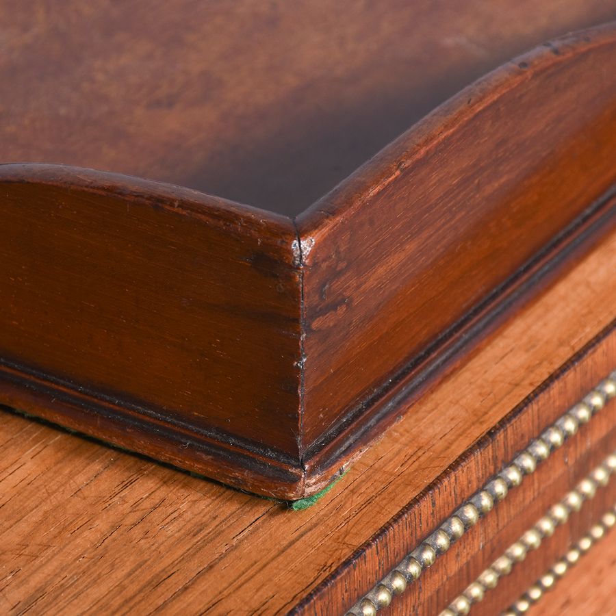 Antique Mahogany and Inlaid Tray