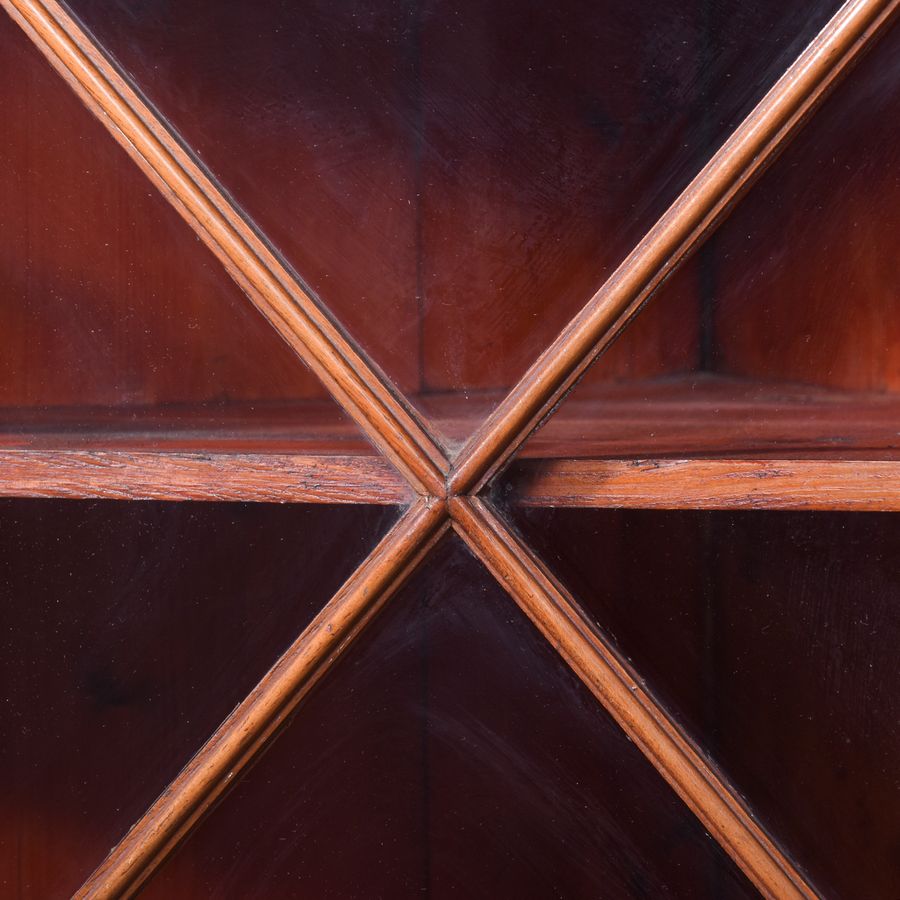 Antique Large Georgian Style Corner Cabinet