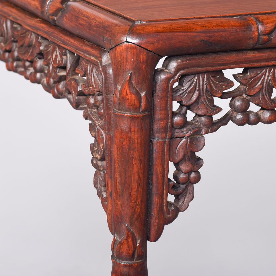 Antique Quartetto of Hongmu Qing Dynasty tables