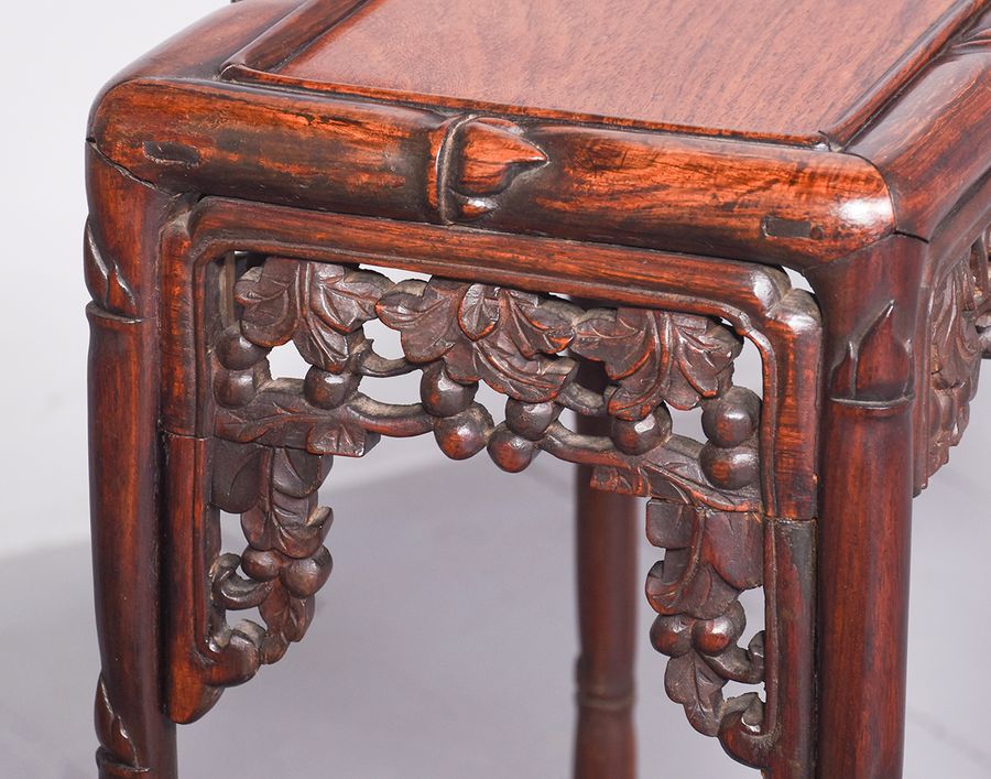 Antique Quartetto of Hongmu Qing Dynasty tables