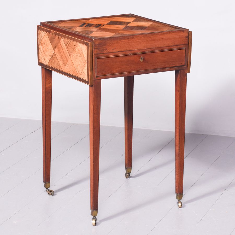 George III Specimen Wood Games Table