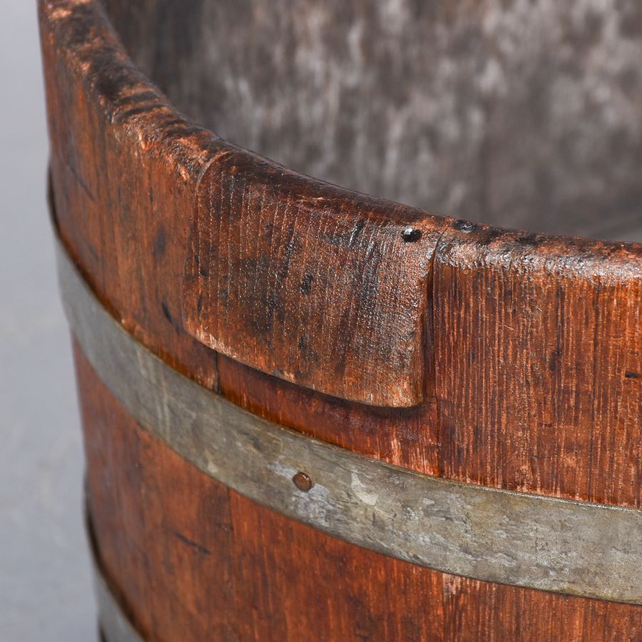 Antique A Low Staved Barrel