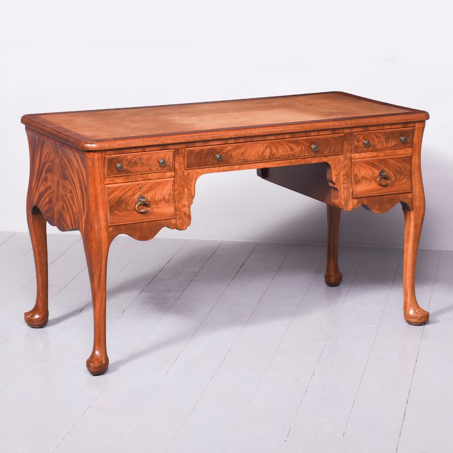 Mahogany Desk by Whytock & Reid of Edinburgh