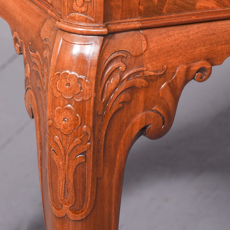 Antique Quality Library Table by Whytock & Reid of Edinburgh