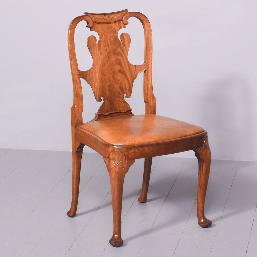 Antique A Quality Set of Carved Mahogany Chairs by Whytock & Reid of Edinburgh