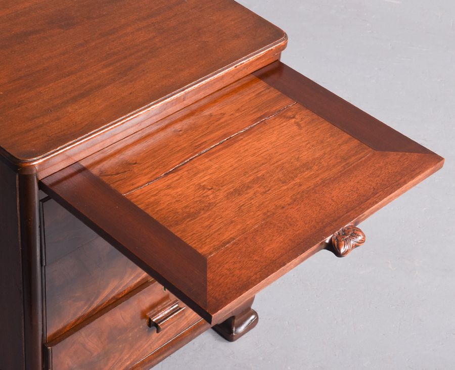 Antique Pair of Mahogany Bedsides by Whytock & Reid of Edinburgh