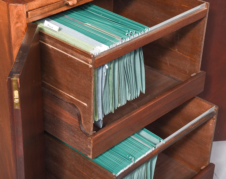 Antique Filing Cabinet by Whytock & Reid of Edinburgh