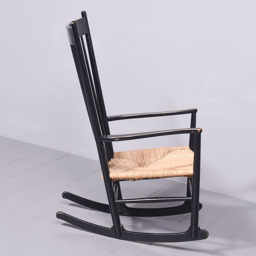 Antique Rocking Chair by Hans Wegner