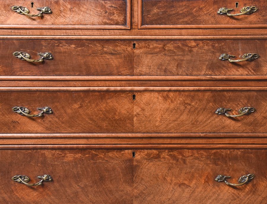 Antique Walnut Chest by Whytock & Reid of Edinburgh