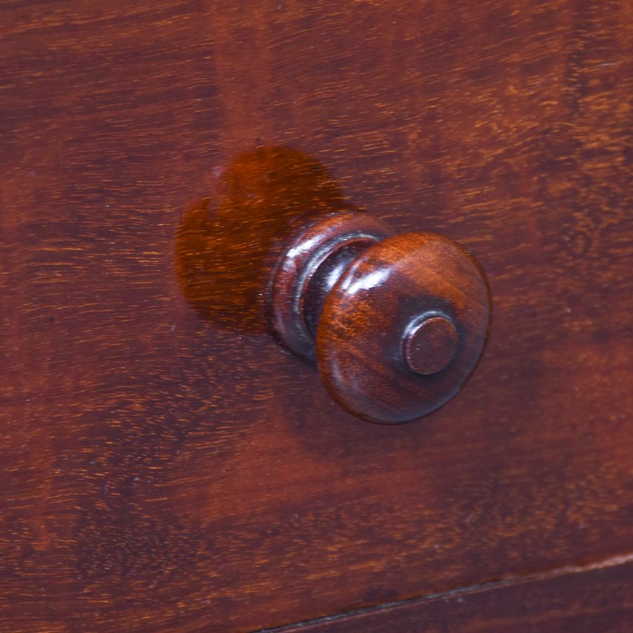 Antique Victorian Mahogany Desk by Holland and Sons of London