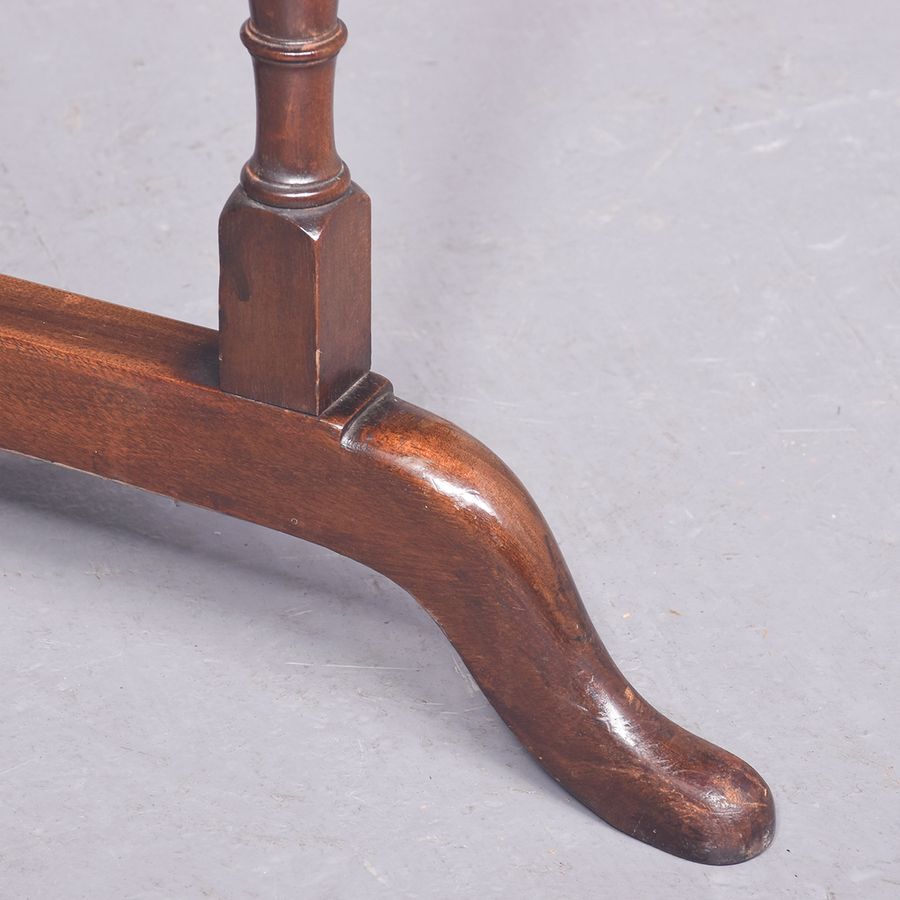 Antique Unusual Georgian Style Mahogany Music Stand