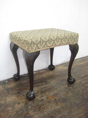 Chippendale Style Stool