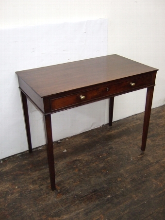 George III Mahogany Side Table