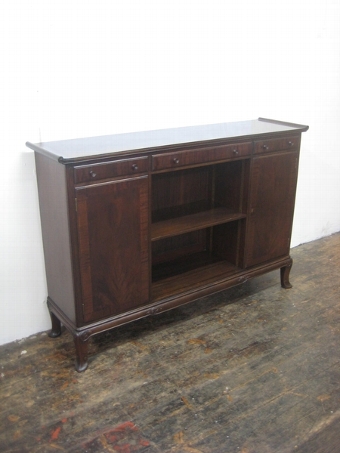 Whytock & Reid Mahogany Bookcase/Side Cabinet