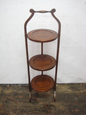 Antique Folding Cake Stand
