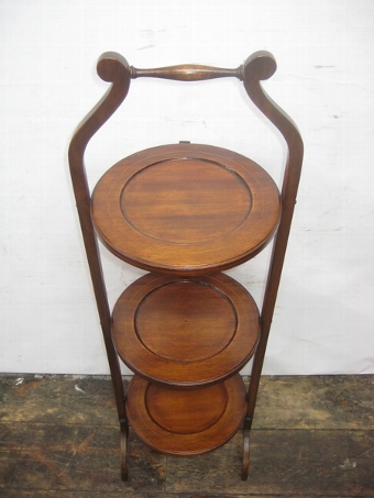 Antique Folding Cake Stand