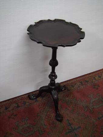 George II Style Mahogany Tripod Occasional Table