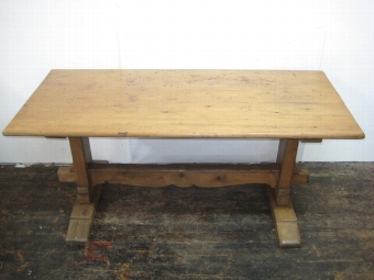 Antique Pine Refectory Table