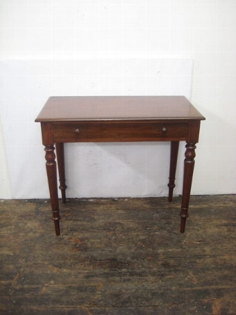 Antique Victorian Mahogany Side Table
