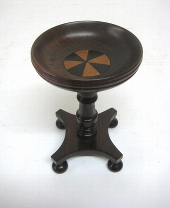 Antique Pair of Dish Top Stands
