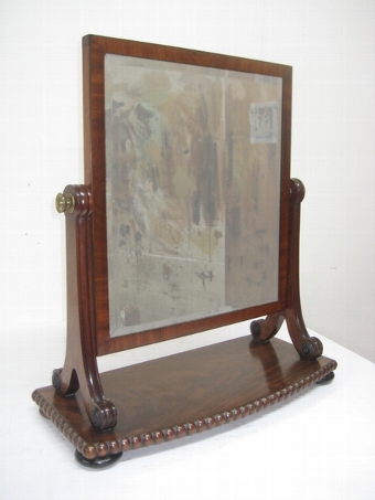 Regency Mahogany Toilet Mirror