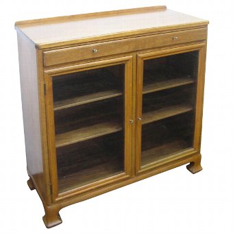 Whytock & Reid Small Blonde Mahogany Side Cabinet