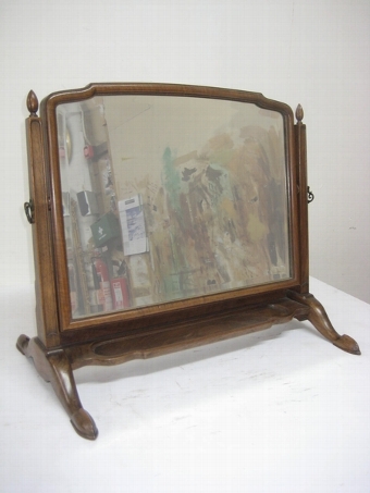 Whytock & Reid Walnut Framed Toilet Mirror