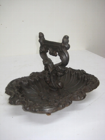 Mid Victorian Cast Iron Foot Scraper