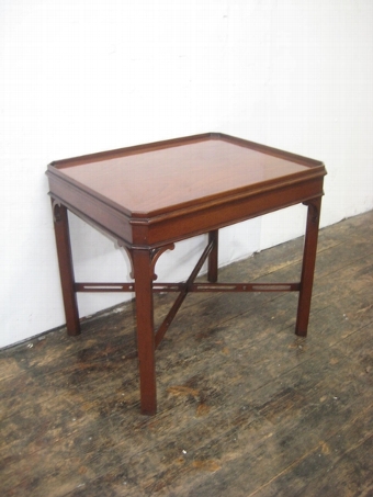 George III Style Mahogany Coffee Table